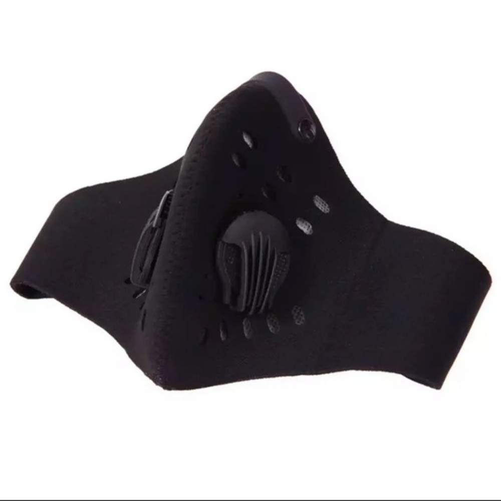 NWT PACK OF 2 FOR $10 BLACK CYCLING MASK - Picture 3 of 4